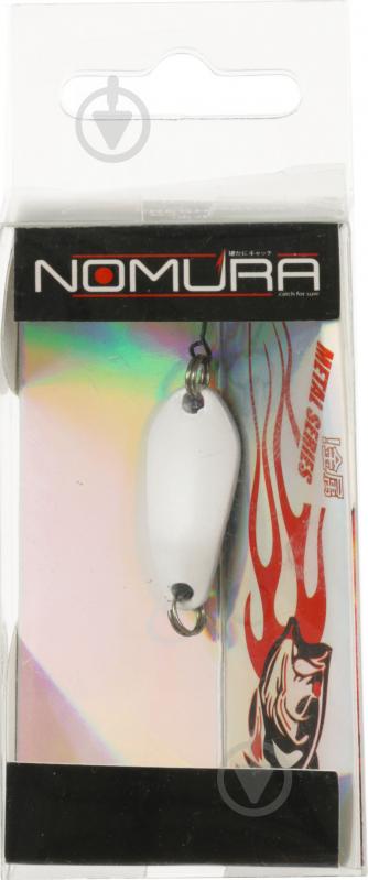 Блешня Nomura Lake TR Spoon 3.8 г білий NM45019103 - фото 4