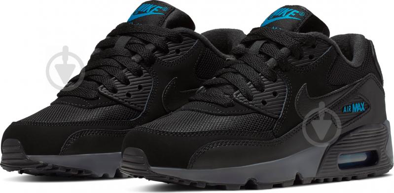 Кросівки Nike AIR MAX 90 BG CQ9335-001 р.35,5 чорні - фото 1