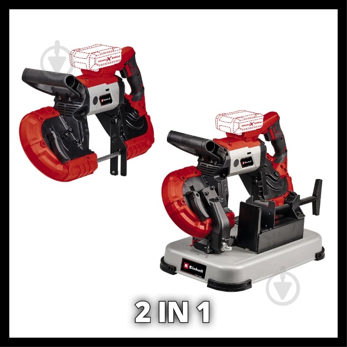 Пила ленточная Einhell TE-MB 18/127 U Li - Solo 4504215 - фото 3