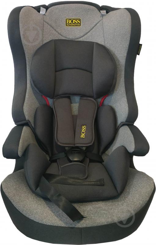 Автокресло BABY CAR SEAT серый grey - фото 1