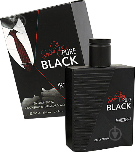 Туалетная вода BOUTIQUE Seduction Pure Black Man 100 мл - фото 1