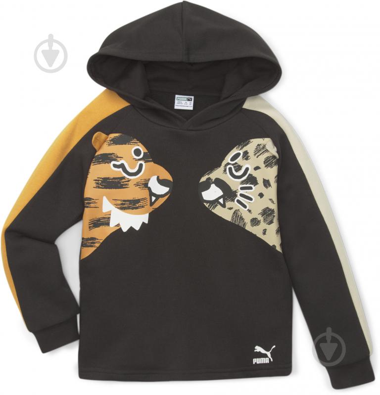 Джемпер Puma T7 PUMAMATES HOODIE TR 53847101 чорний - фото 1