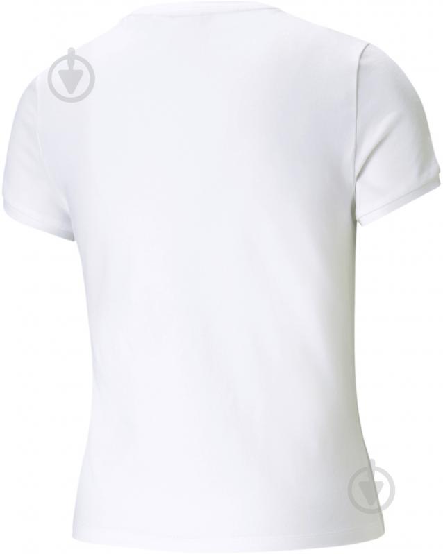 Футболка Puma Classics Fitted Tee 59957702 р.S белый - фото 5 Футболка Puma Classics Fitted Tee 59957702 р.S белый - фото 5