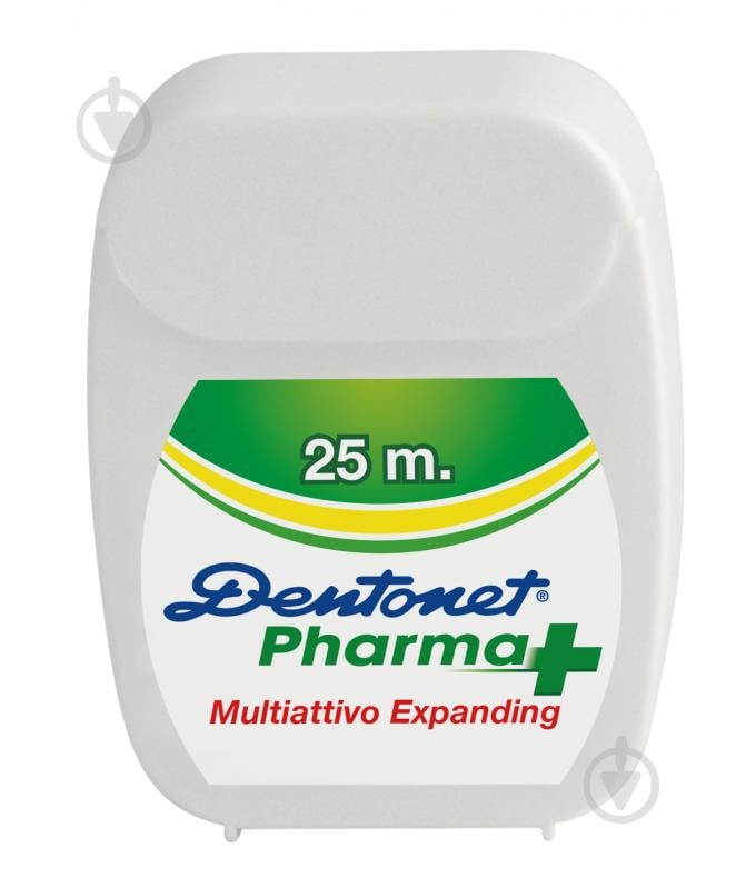 Зубная нить Dentonet Pharma Мультиактив 25 м - фото 1 Зубная нить Dentonet Pharma Мультиактив 25 м - фото 1