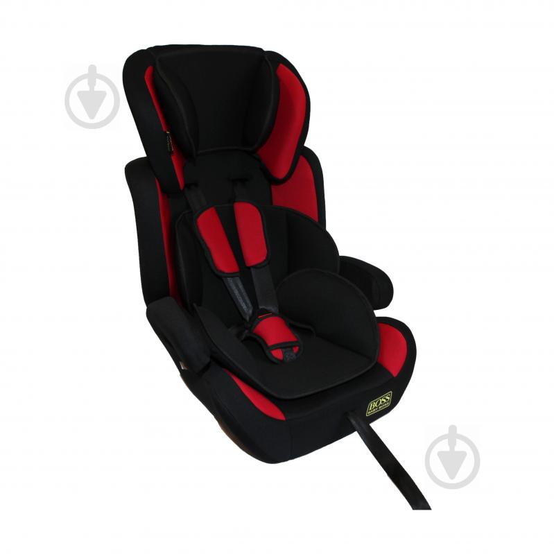 Автокресло BABY BOSS NE-EF-08 черный с красным black - фото 2