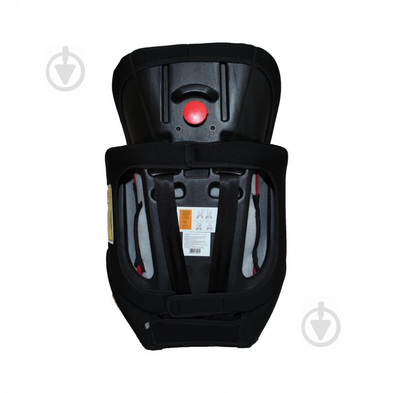 Автокресло BABY BOSS NE-EF-08 черный с красным black - фото 3