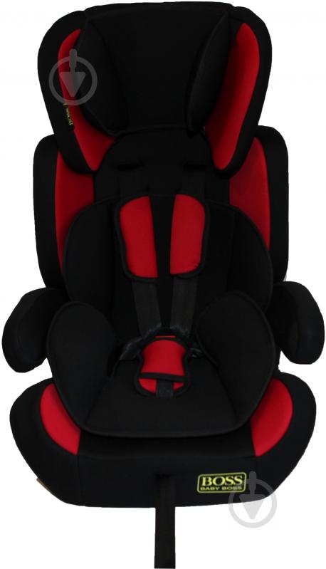 Автокресло BABY BOSS NE-EF-08 черный с красным black - фото 1