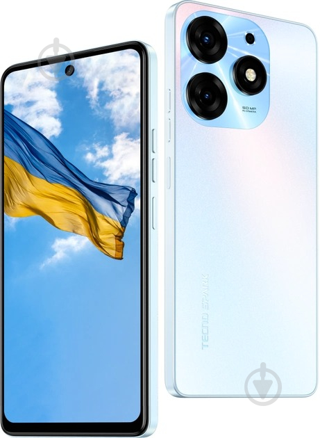 Смартфон Tecno Spark 10 Pro (KI7) 8/256GB pearl white (4895180796111) - фото 4