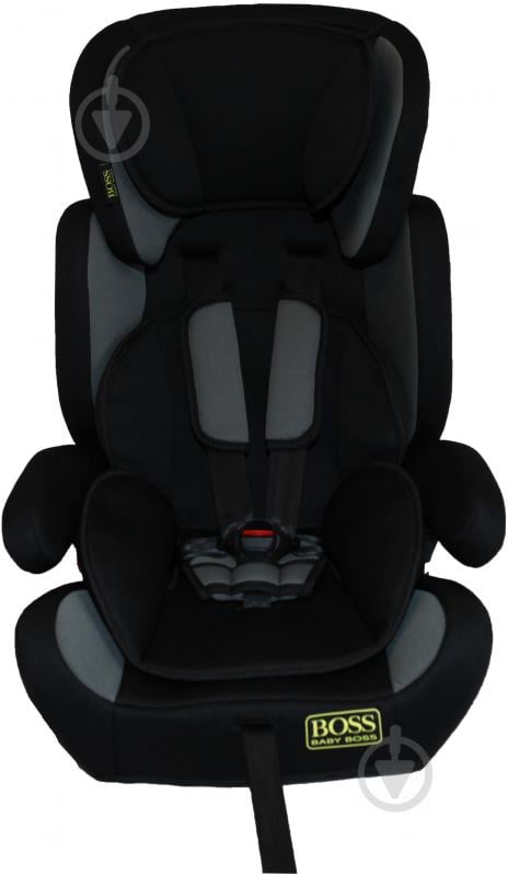 Автокрісло BABY BOSS NE-EF-09 чорно-сірий black - фото 1