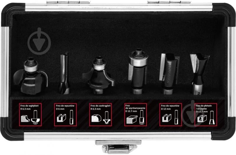 Набор фрез Proline 6 шт 93121 - фото 5 Набор фрез Proline 6 шт 93121 - фото 5