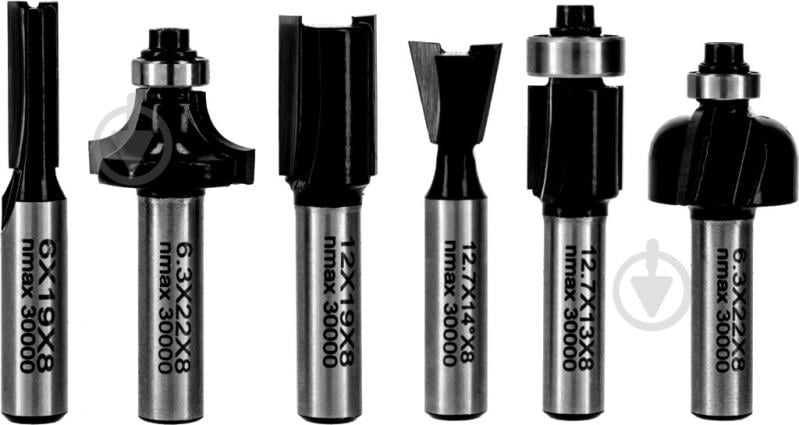 Набор фрез Proline 6 шт 93121 - фото 1 Набор фрез Proline 6 шт 93121 - фото 1