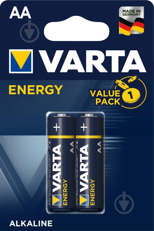 Батарейка Varta Energy AA (R6, 316) 2 шт. (4106229412)