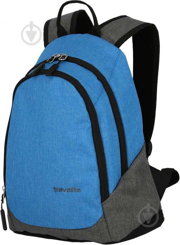 Рюкзак Travelite BASICS/Blue (30x35x14 см) - фото 1 Рюкзак Travelite BASICS/Blue (30x35x14 см) - фото 1