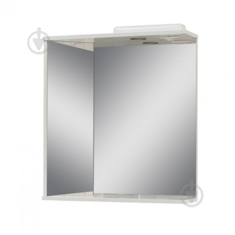 Зеркальный шкаф Сансервіс Грация-64 белая - фото 1