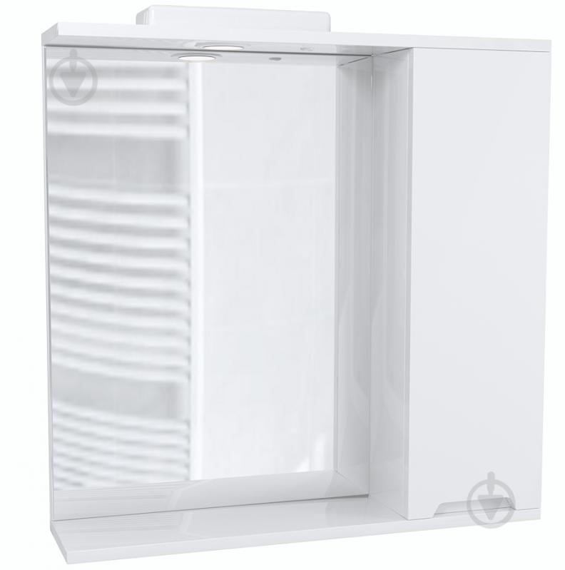 Шкаф подвесной Сансервіс с зеркалом Смайл-К-70 - фото 1