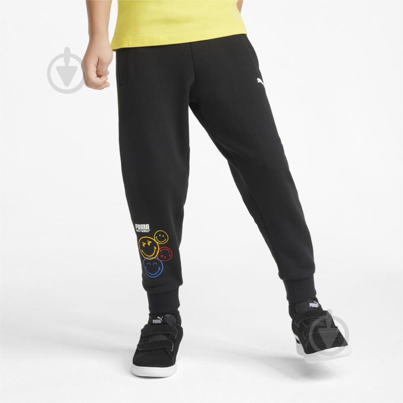 Штани Puma x SW Sweatpants 84697301 р. 98 чорний - фото 1