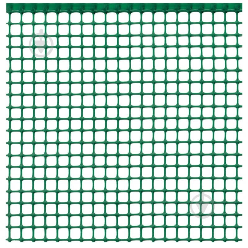 Сетка полимерная TENAX Quadra 10 0.5х5 м зеленая - фото 1