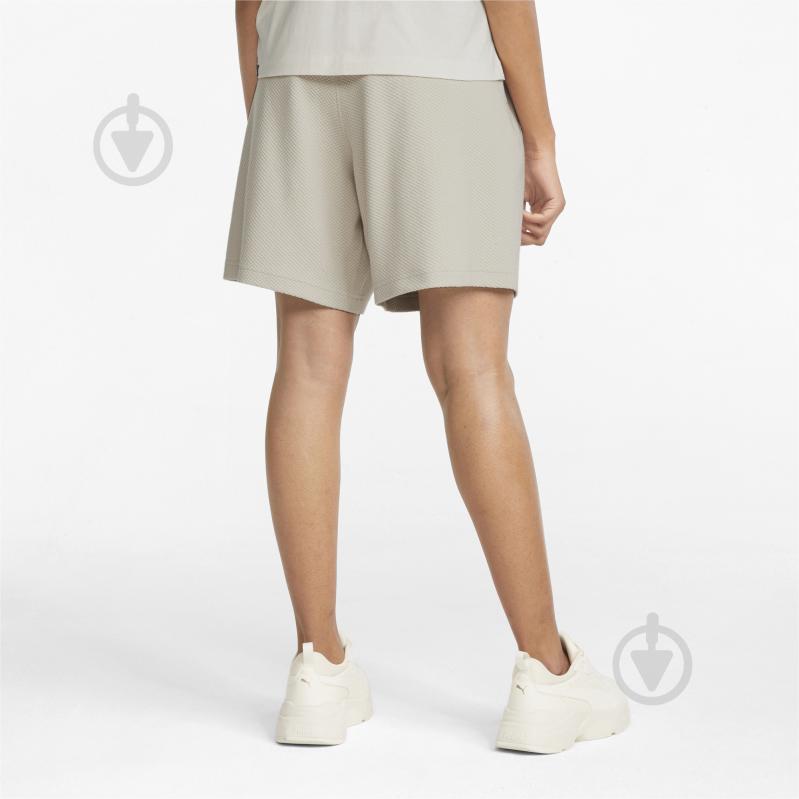 Шорти Puma HER High-Waist Shorts 84709964 р. M бежевий - фото 2