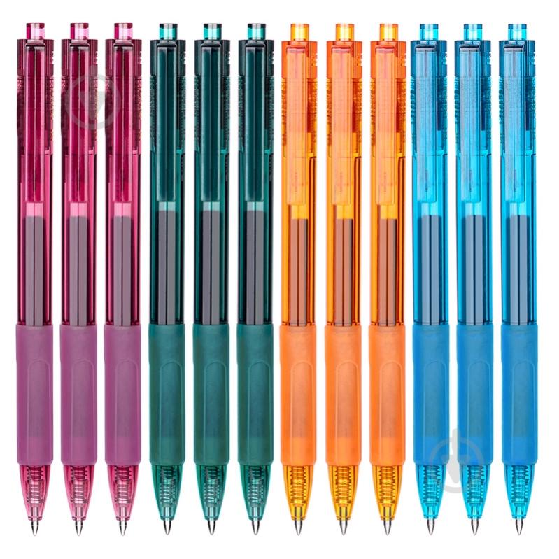 Ручка гелевая Deli NuSign 0,5 мм NS561 - фото 6