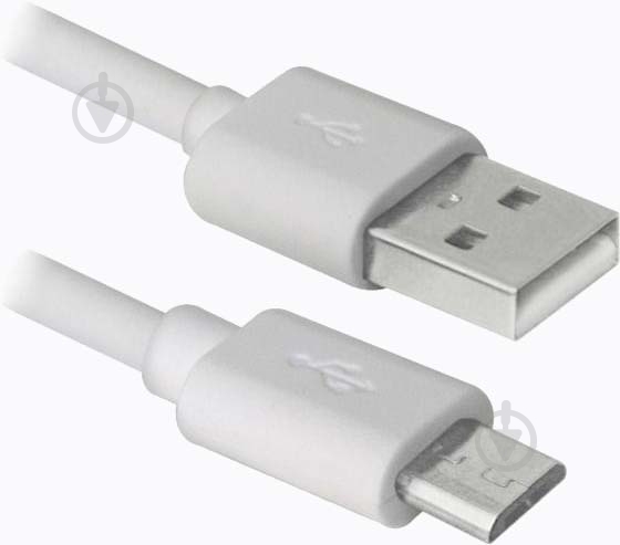 Кабель Defender 1 м белый (87477) - фото 2