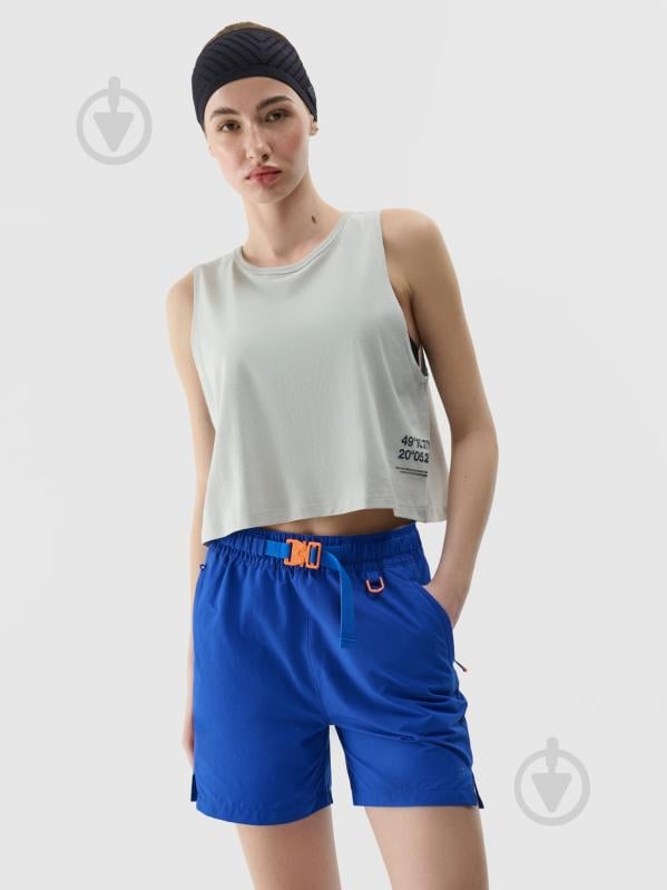 Шорти 4F SHORTS CAS F539 4FWSS25TSHOF539-36S р. M синій - фото 2 Шорти 4F SHORTS CAS F539 4FWSS25TSHOF539-36S р. M синій - фото 2