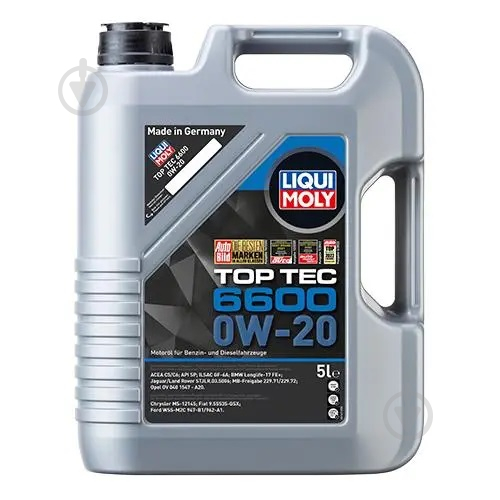 Моторное масло Liqui Moly 0W-20 5 л (21411) - фото 1