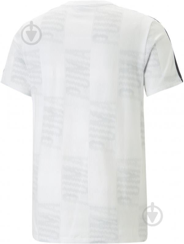 Футболка Puma T7 SPORT AOP TEE 53962602 р.S черный - фото 2