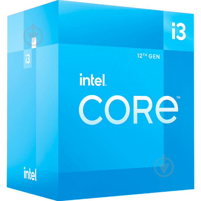 Процессор Intel Intel Core i3-12100 3,3 GHz Socket 1700 Box (BX8071512100) - фото 1