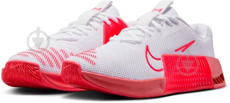 Кросівки жіночі Nike METCON 9 DZ2537-107 р.38 білі із червоним - фото 5