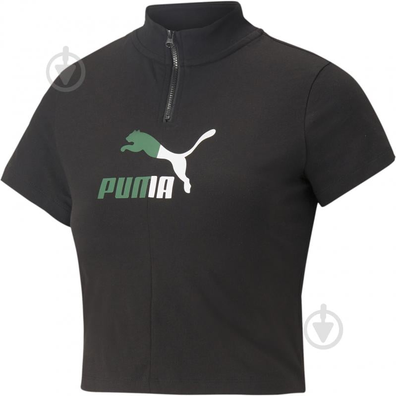 Футболка Puma CLASSICS ARCHIVE REMASTERED TEE 62025701 р.L чорний - фото 1