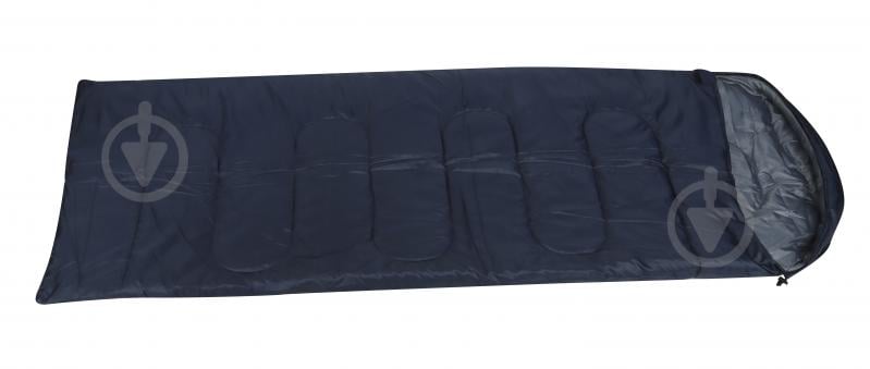Спальний мішок Grilland з капюшоном OS00002 180+30х75 см синій - фото 3