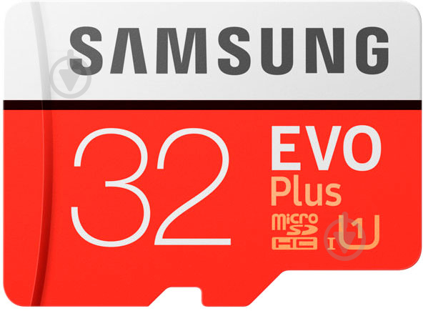 Карта памяти Samsung microSDHC 32 ГБ Class 10 (MB-MC32GA/RU) EVO Plus UHS-I - фото 1