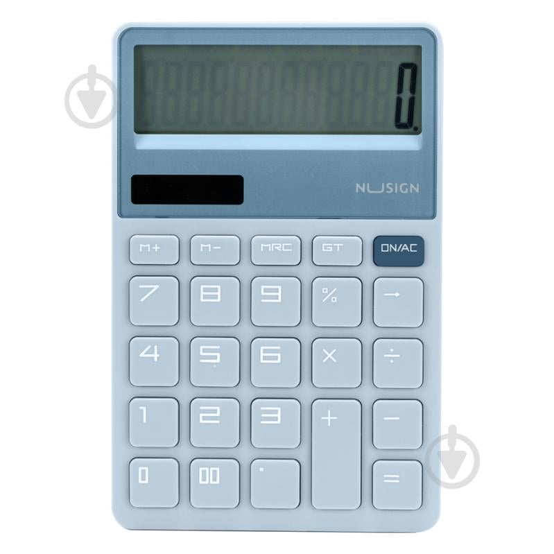 Калькулятор Nusign Calculator синій NS042 Deli - фото 1