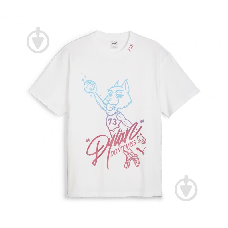 Футболка Puma DYLAN'S GIFT SHOP TEE II 62526901 р.2XL белый - фото 1