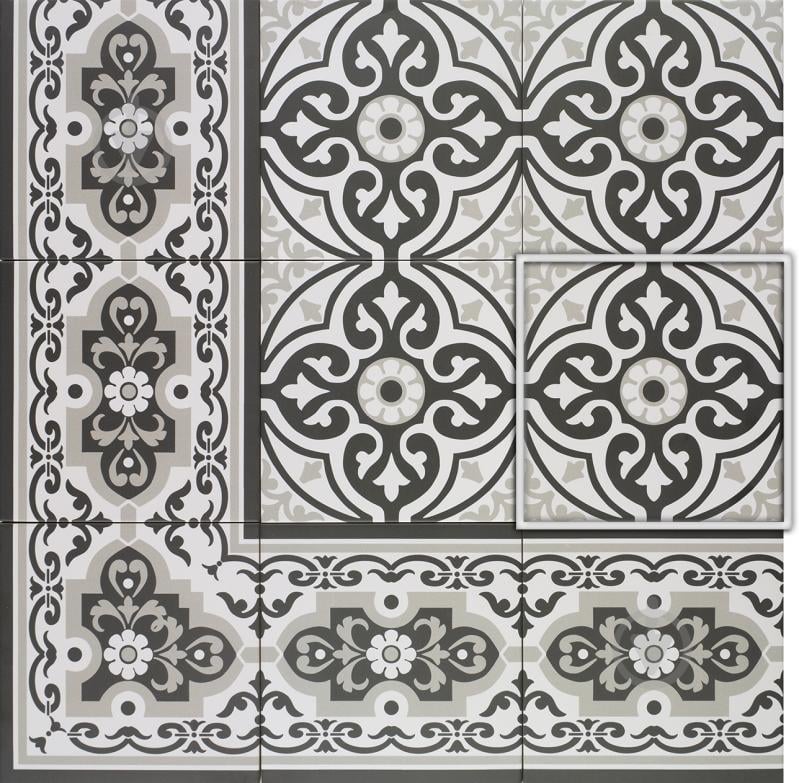 Плитка Mainzu Normandy White Centro 20х20 см - фото 1 Плитка Mainzu Normandy White Centro 20х20 см - фото 1