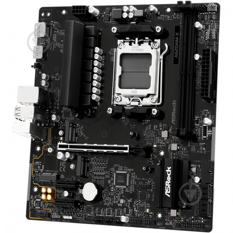 Материнская плата ASRock A620AM-X (Socket AM5, AMD A620A, ATX) - фото 3