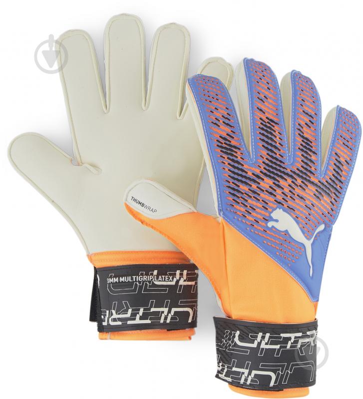 ᐉ Вратарские перчатки Puma PUMA ULTRA GRIP 3 RC 4181605 7 синий ...