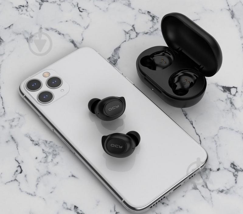 Наушники QCY T9 black - фото 5