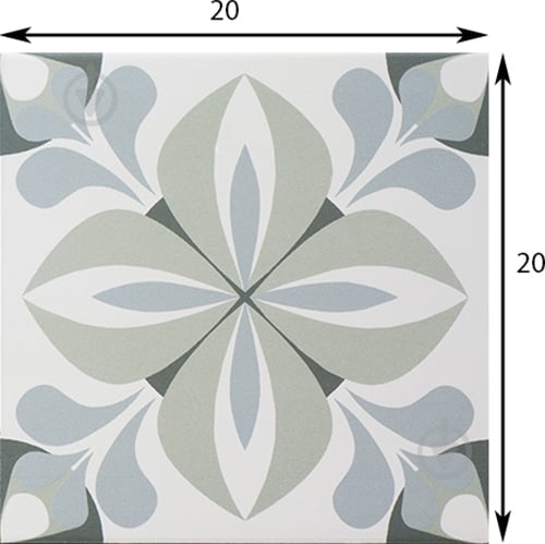 Плитка Mainzu Normandy Caen 20х20 см - фото 2