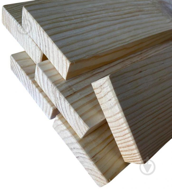 Доска 25х90х2000 мм сосна строганая - фото 2