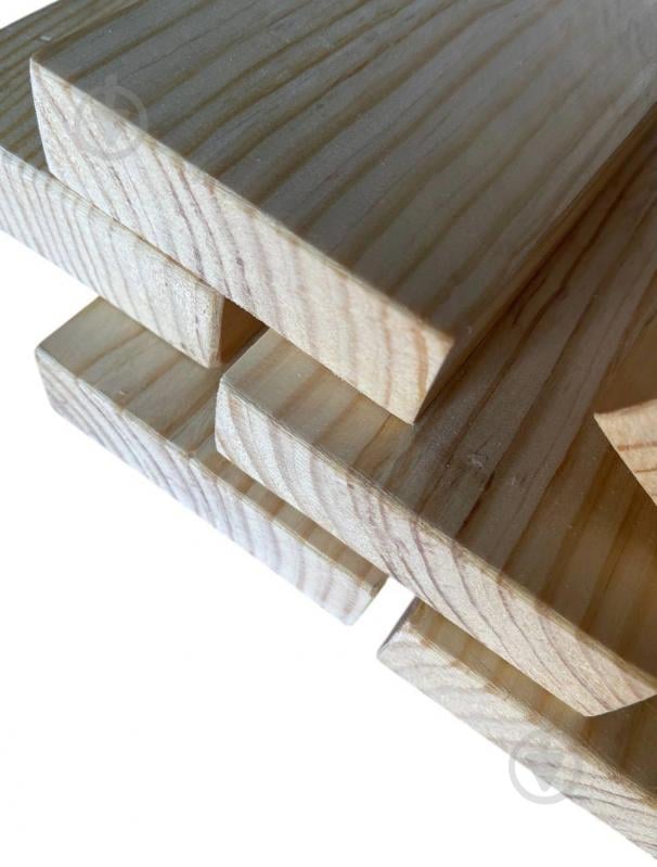 Доска 25х90х2000 мм сосна строганая - фото 3