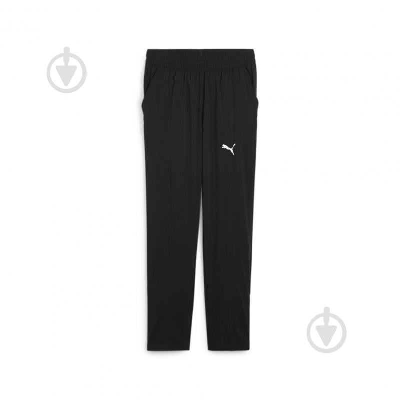 Брюки Puma FIT WOVEN TAPERED PANT 52492101 р. M черный - фото 1