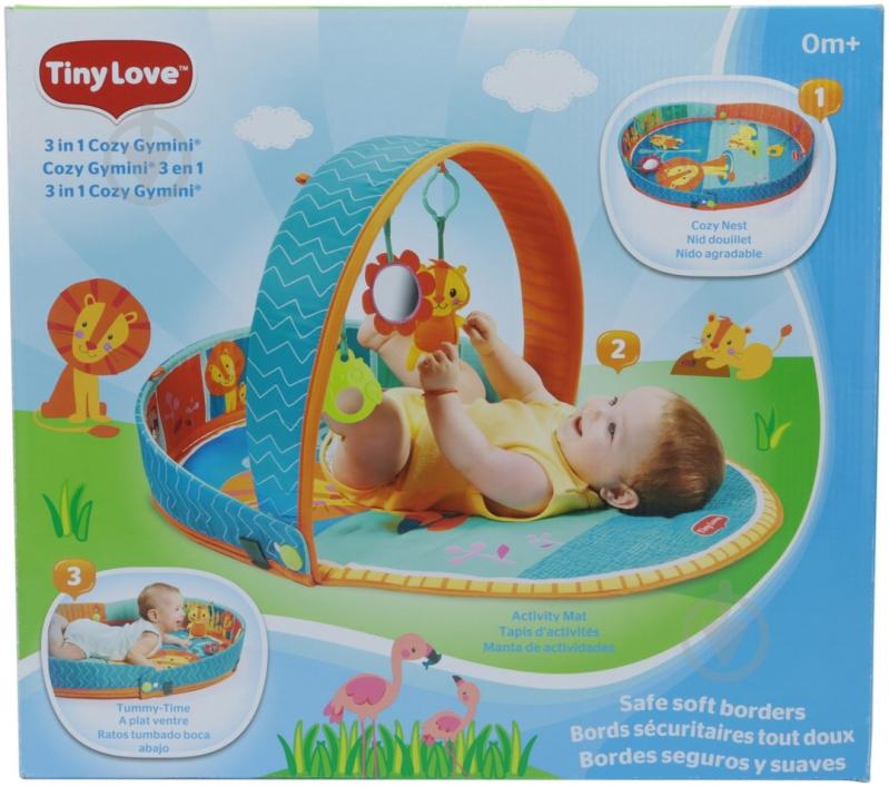 Развивающий коврик Tiny Love Африка 3 в 1 1204000030 - фото 4 Развивающий коврик Tiny Love Африка 3 в 1 1204000030 - фото 4