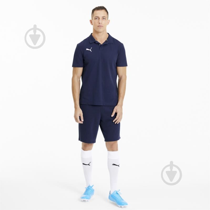 Поло Puma TEAMGOAL 23 CASUALS POLO 65657906 р.M синий - фото 5