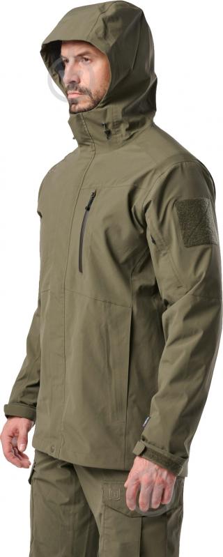 Куртка чоловіча демісезонна 5.11 Tactical Force Rain Shell Jacket 48362-186 р.M Ranger green - фото 3