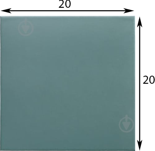 Плитка Mainzu Technical Soft Teal 20х20 см - фото 2