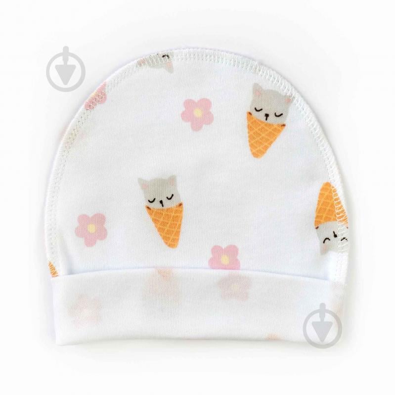 Шапочка Dexter`s Cat р.38 белый молочный 910181 - фото 1