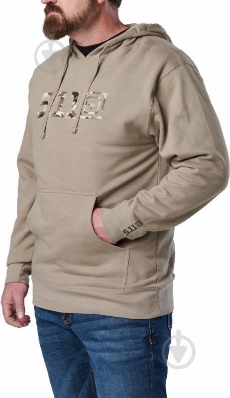 Худі 5.11 Tactical "TOPO LEGACY HOODIE" 76174-956 р. 2XL Badlands Tan - фото 2