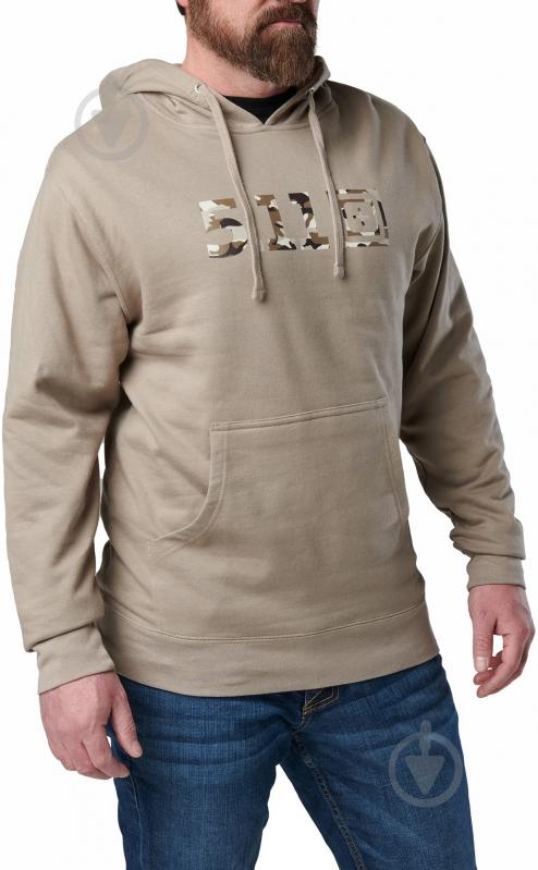 Худі 5.11 Tactical "TOPO LEGACY HOODIE" 76174-956 р. 2XL Badlands Tan - фото 1