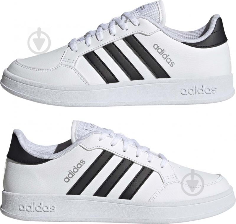 Кроссовки женские зимние Adidas BREAKNET FX8724 р.37 1/3 белые - фото 5